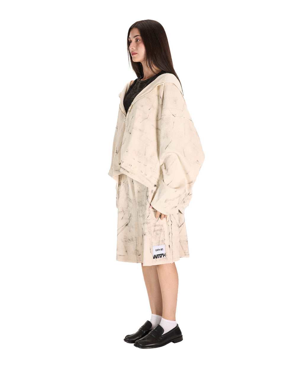 WITTH x Oath İstanbul White Zip Up