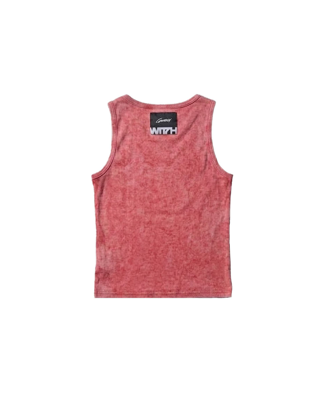 WITTH x Garsly Red Tank Top — back view