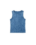 WITTH x Garsly Blue Tank Top — front view