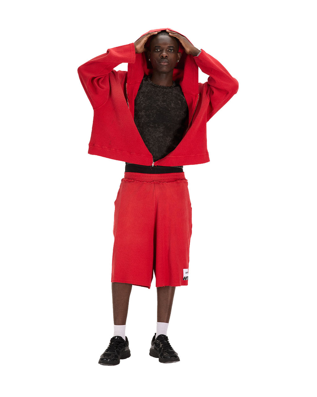 WITTH x Oath İstanbul Red Zip Up — product photo
