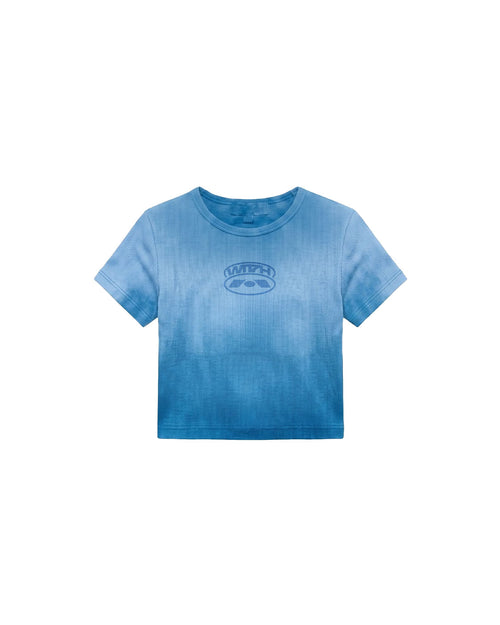 WITTH x Deja Blue Baby Tee — front view