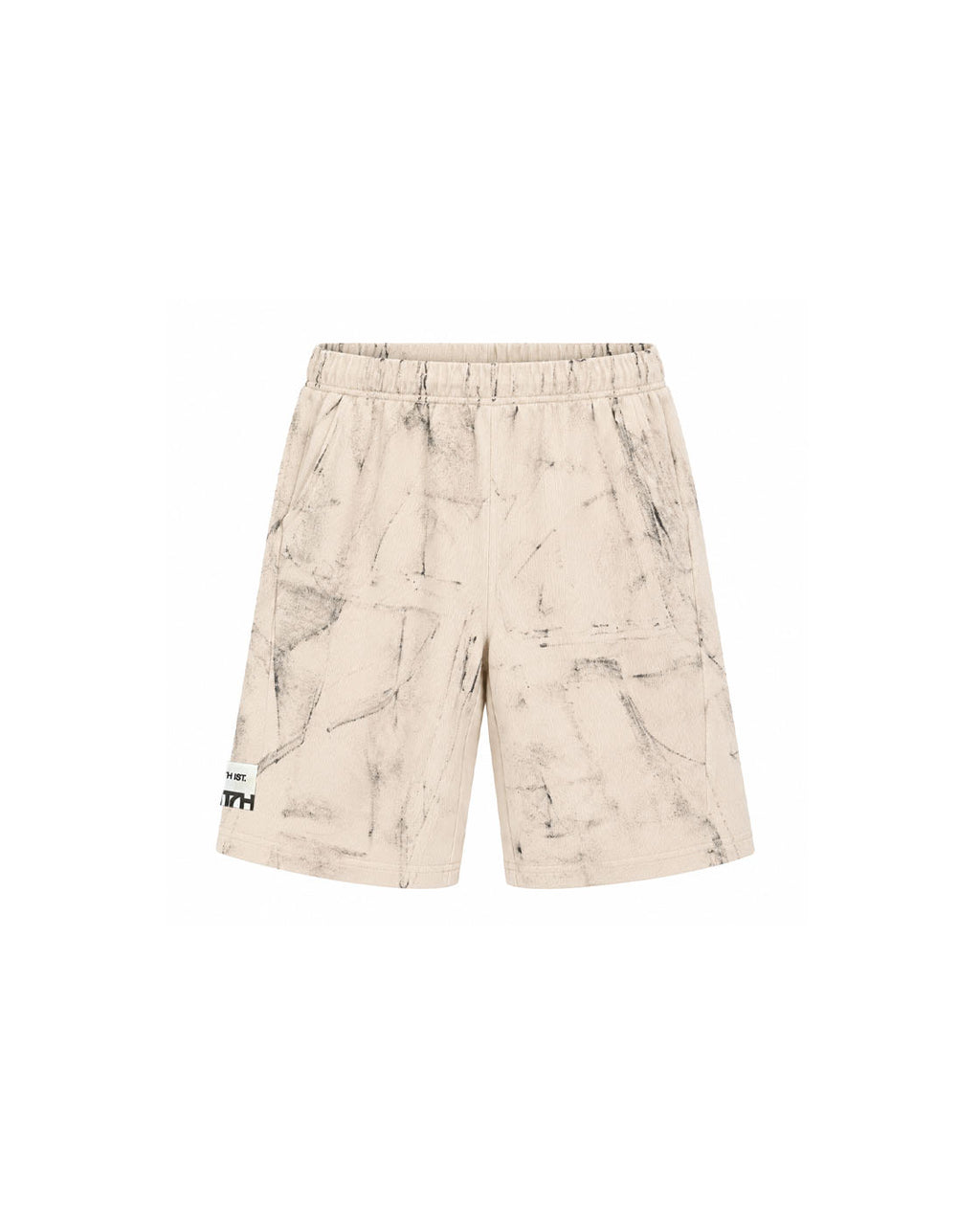 WITTH x Oath İstanbul White Jorts — back view