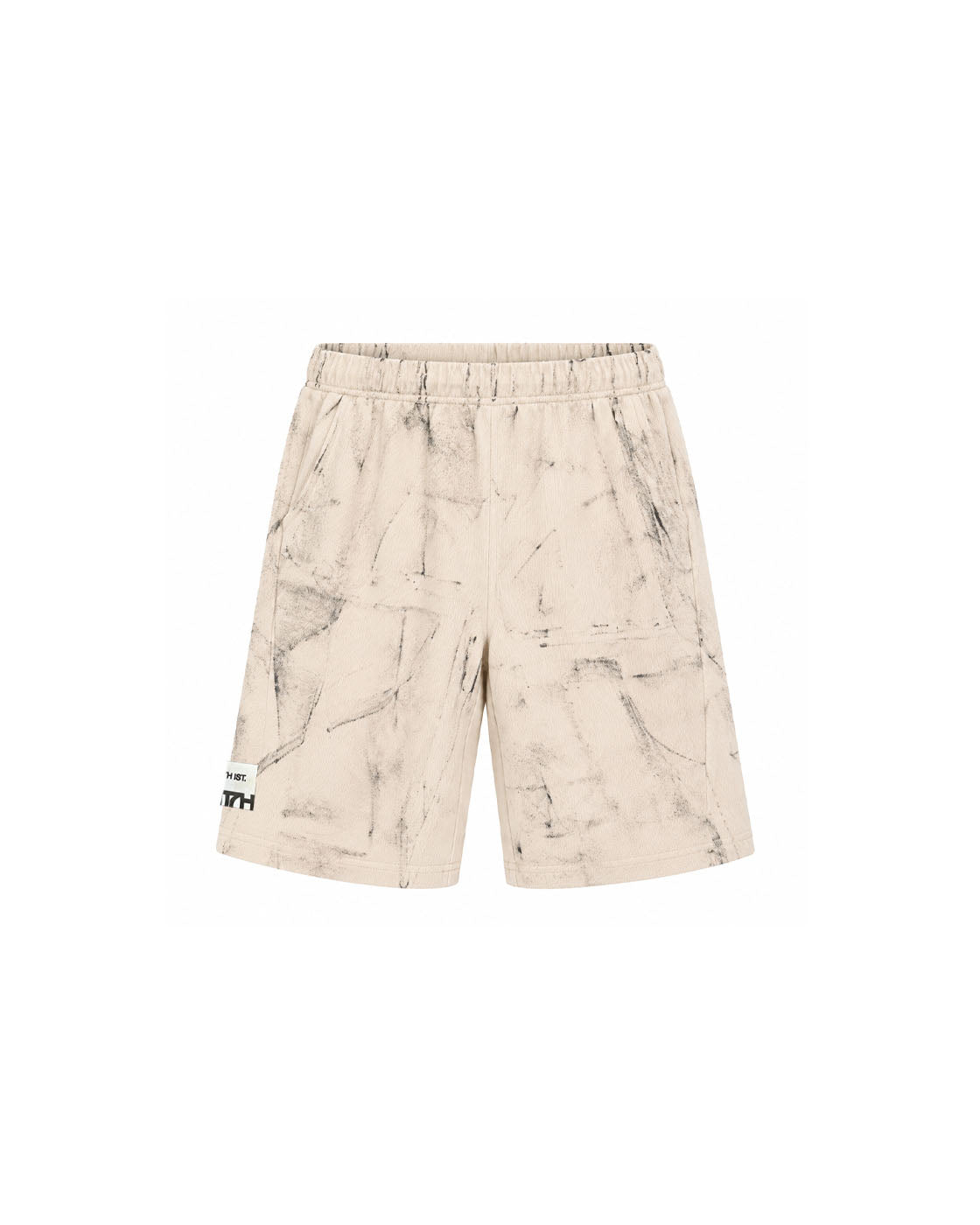 WITTH x Oath İstanbul White Jorts — back view