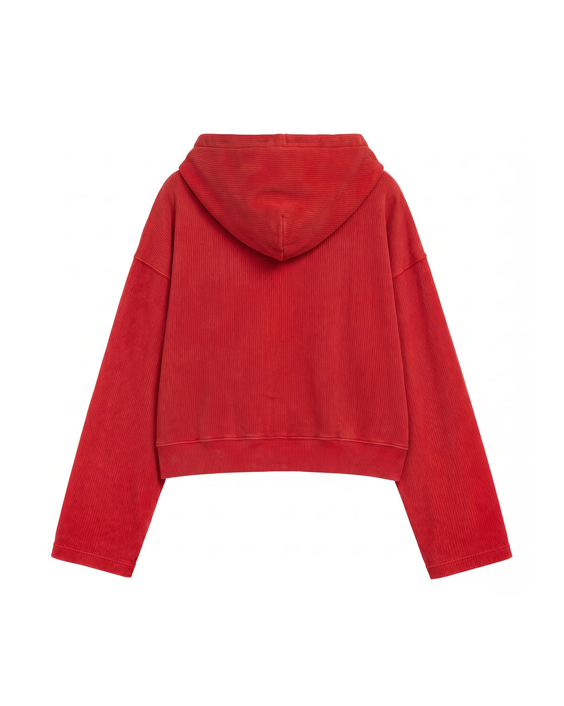 WITTH x Oath İstanbul Red Zip Up — back view