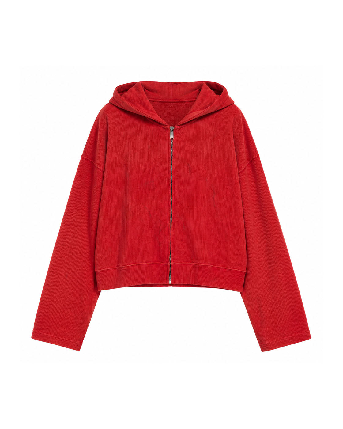 WITTH x Oath İstanbul Red Zip Up — front view