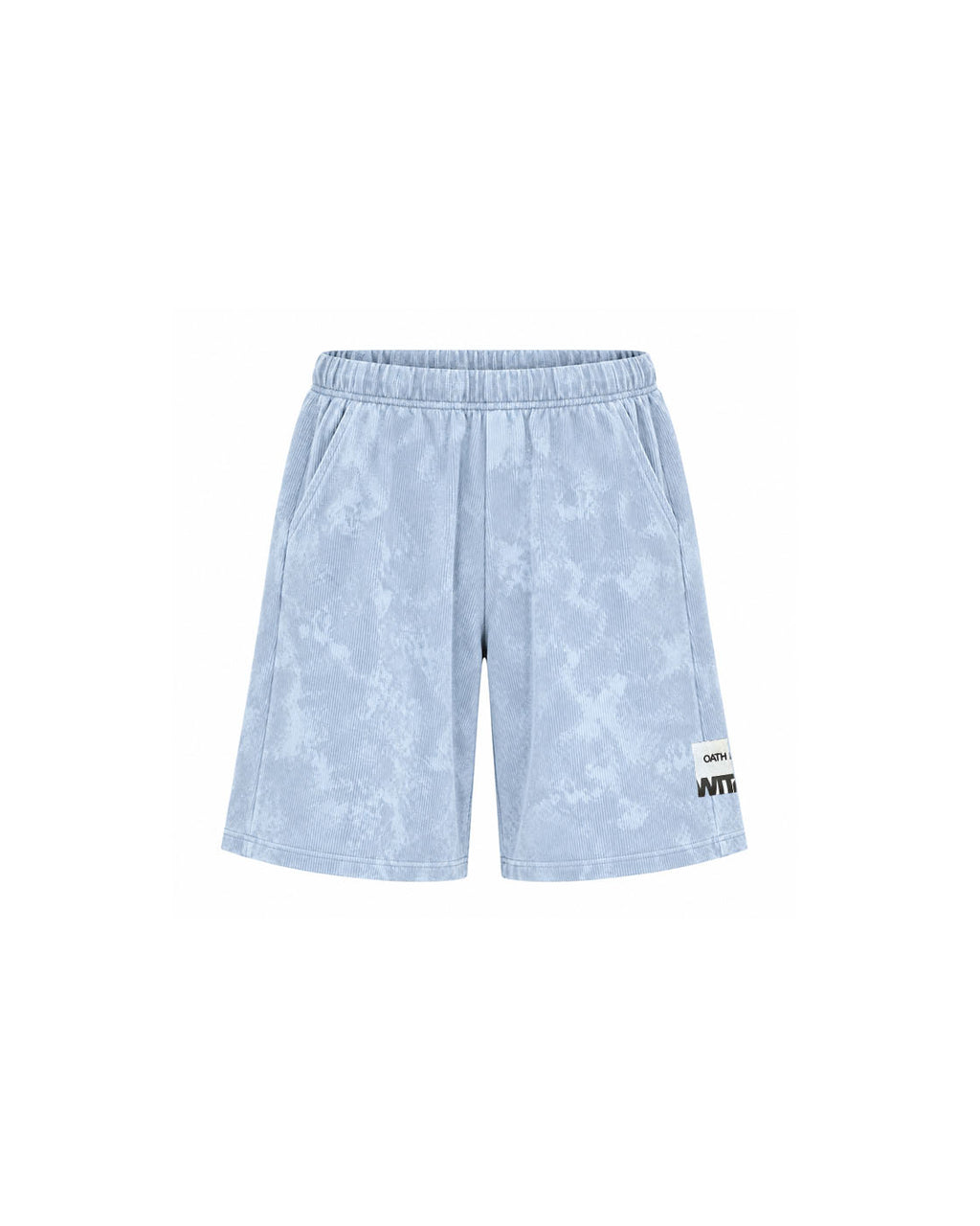 WITTH x Oath İstanbul Blue Jorts — front view