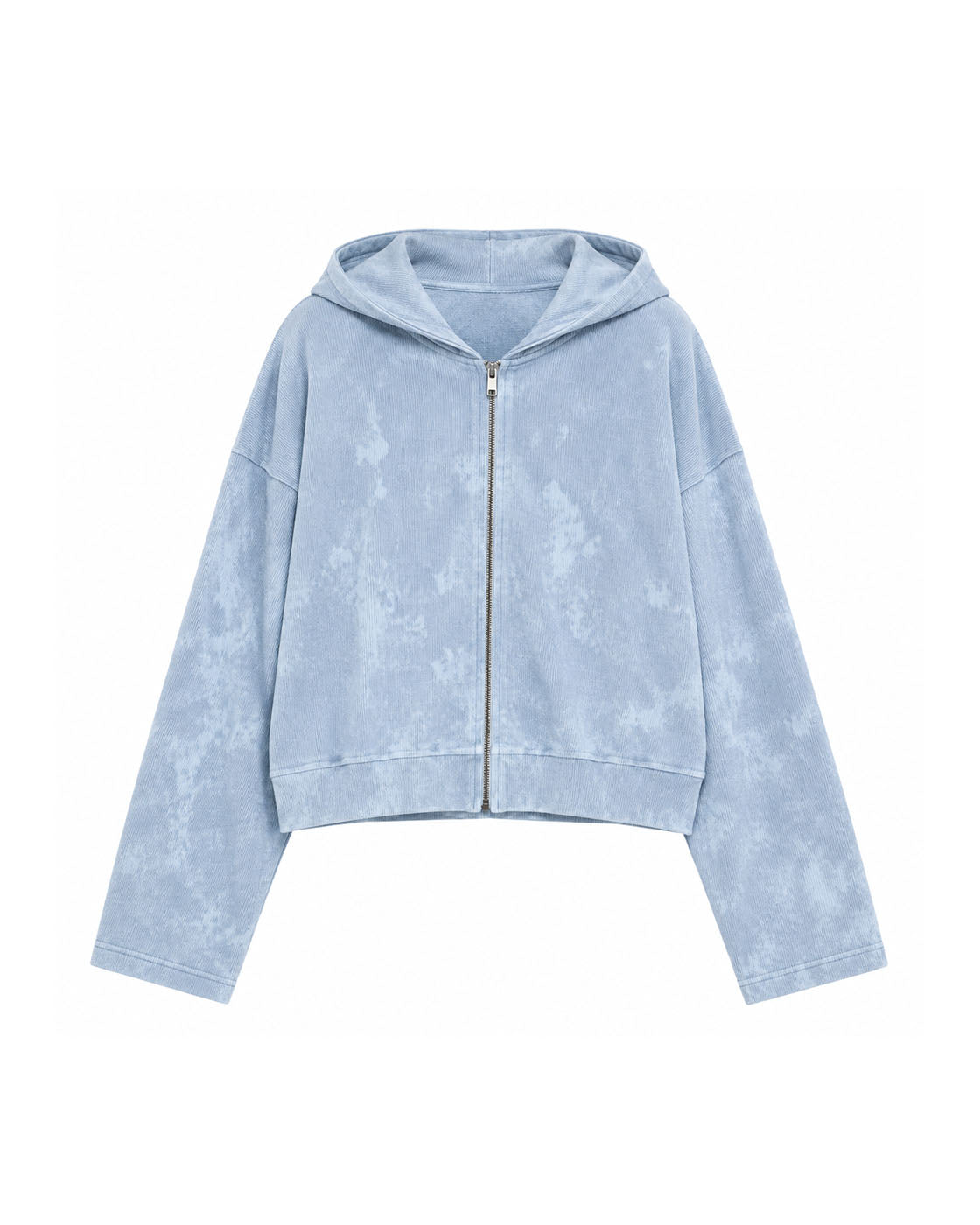 WITTH x Oath İstanbul Blue Zip Up — front view