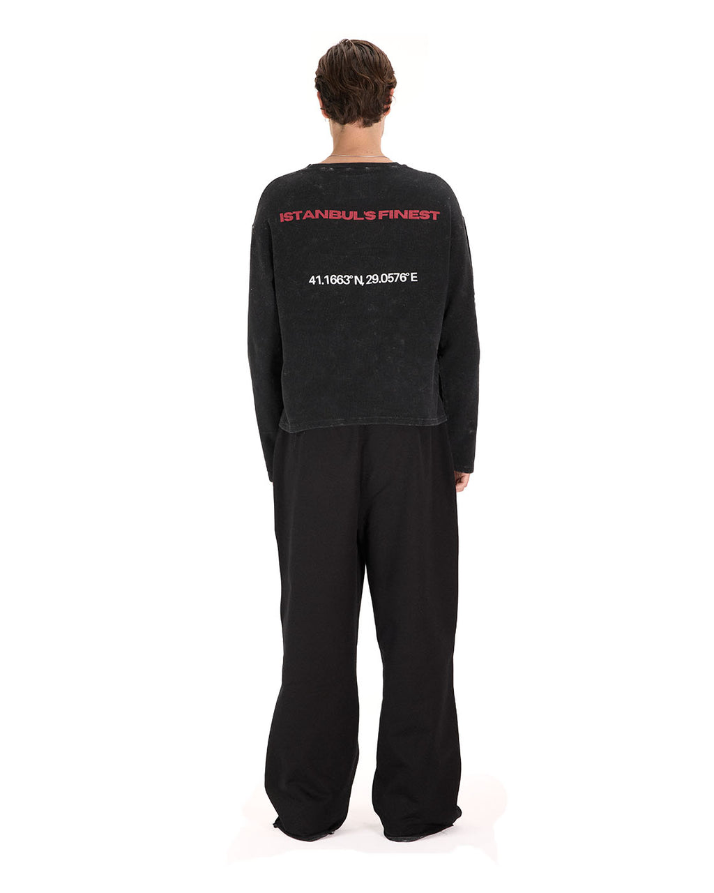 WITTH x STILLAWAKE Anthracite ISTNBL’S FNST Longsleeve — product photo