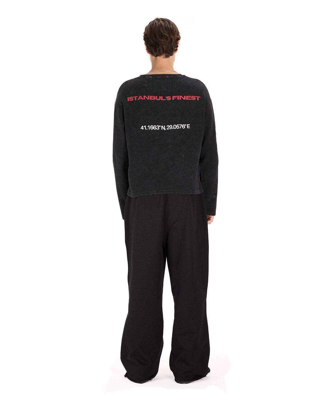 WITTH x STILLAWAKE Anthracite ISTNBL’S FNST Longsleeve — product photo