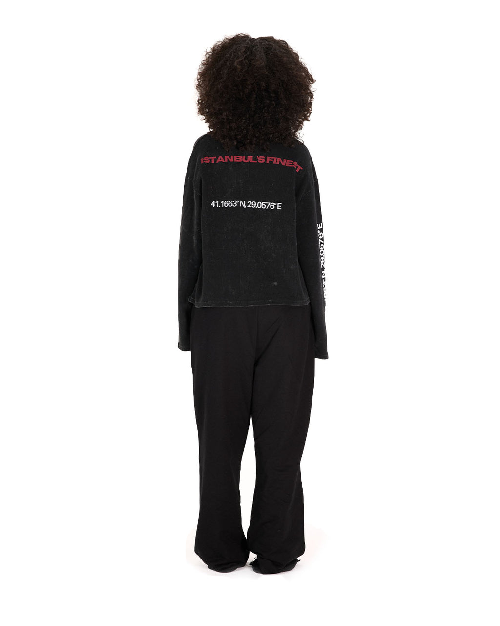 WITTH x STILLAWAKE Anthracite ISTNBL’S FNST Longsleeve — product photo