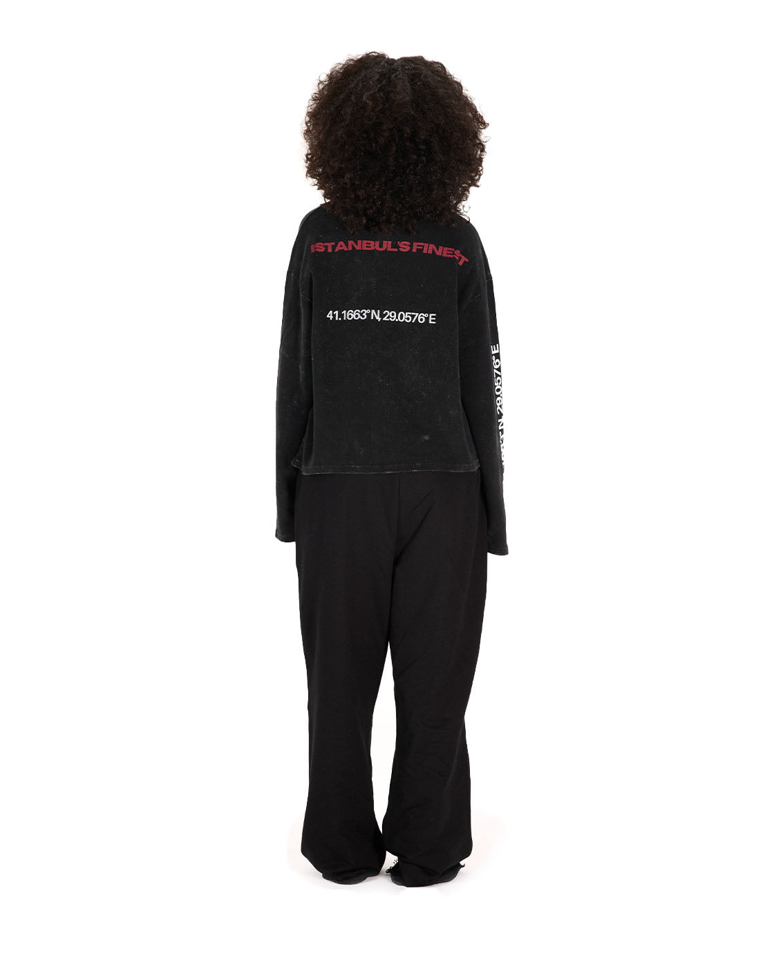 WITTH x STILLAWAKE Anthracite ISTNBL’S FNST Longsleeve — product photo