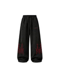 WITTH x STILLAWAKE Black Finest Sweatpant — front view