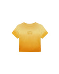 WITTH x Deja Yellow Baby Tee — front view