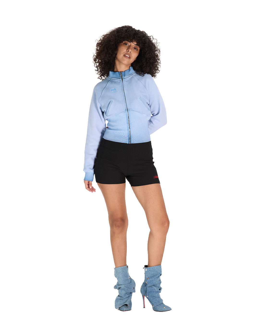 WITTH x Deja Blue Corset Zip Up — product photo
